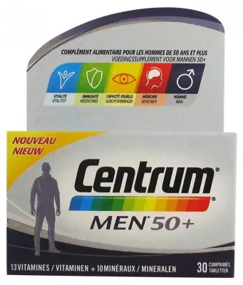 Centrum Men 50+ 30 Tablets