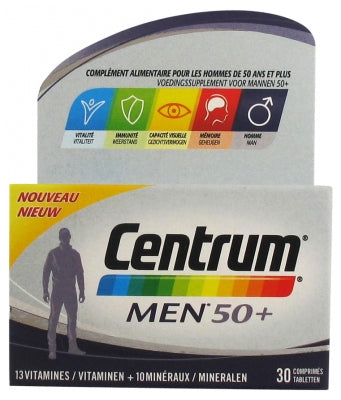 Centrum Men 50+ 30 Tablets