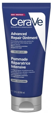 Cerave Advanced Repair Ointment Face Body Lips 88Ml