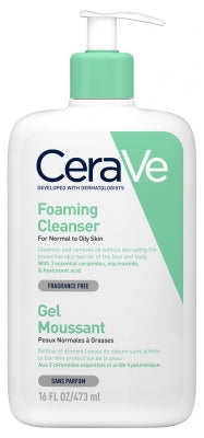 Cerave Foaming Cleanser 473Ml