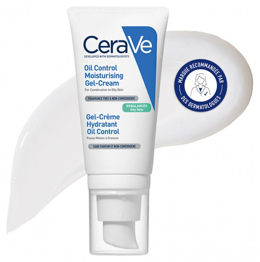 Cerave Moisturizing Gel-Cream Oil Control Combination To Oily Skin 52 Ml
