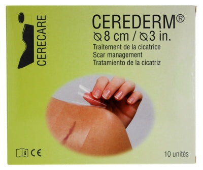 Cerecare Cerederm Crown Scar Management Ø 8Cm 10 Units