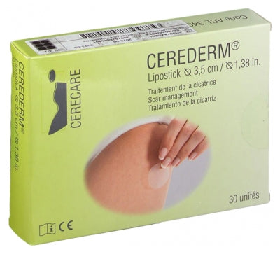 Cerecare Cerederm Lipostick Scar Management Ø 3,5Cm 30 Units