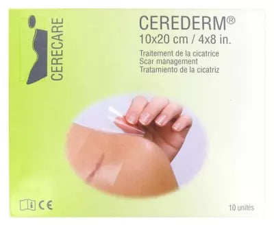 Cerecare Cerederm Rectangle Scar Management 10 X 20Cm 10 Units