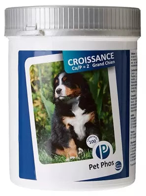 Ceva Pet Phos Growth Ca/P : 2 Large Dog 100 Tablets