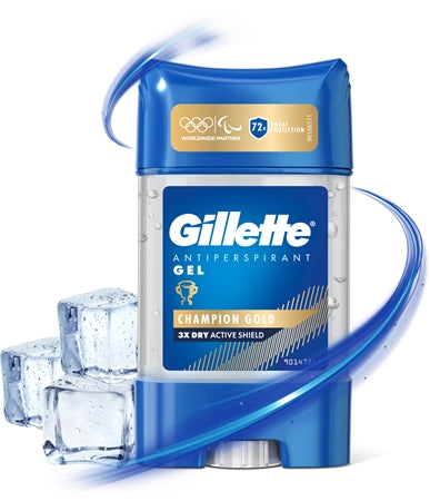 Gillette Champion Gold Antiperspirant Gel
