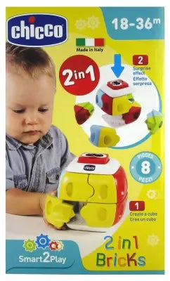 Chicco Smart2Play 2In1 Bricks 18-36 Months