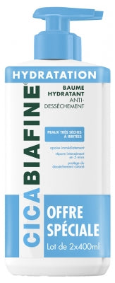 Cicabiafine Anti-Dryness Hydrating Balm 2 X 400Ml