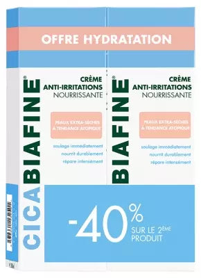 Cicabiafine Anti-Irritations Moisturising Cream 2 X 200Ml