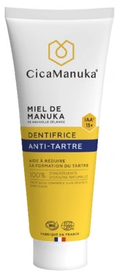 Cicamanuka Manuka Honey Anti Tartar Toothpaste Iaa15+ Organic 75Ml