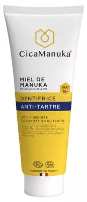 Cicamanuka Manuka Honey Anti Tartar Toothpaste Iaa15+ Organic 75Ml