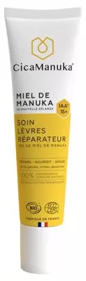 Cicamanuka Repair Lip Care 10% Manuka Honey Iaa 15+ Organic 15Ml