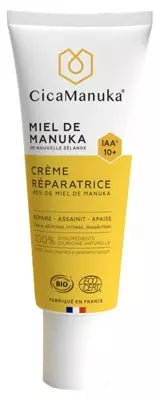 Cicamanuka Repairing Cream 40% Of Manuka Honey Iaa 10+ Organic 40Ml