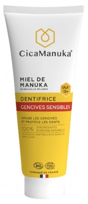 Cicamanuka Toothpaste With Manuka Honey Iaa15+ Organic 75Ml