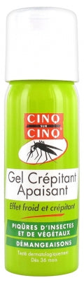 Cinq Sur Cinq Soothing Crackling Gel Insects And Plants Bites 50Ml