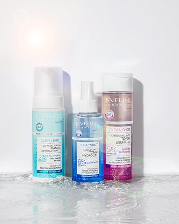 Eveline Cosmetics Clean Shot 5% Copper Peptide Complex Revitalising Toner