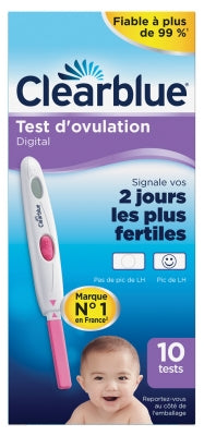 Clearblue Digital Ovulation Test 2 Days 10 Units