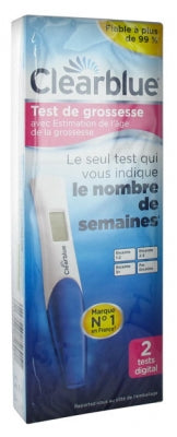 Clearblue Digital Pregnancy Test 2 Tests