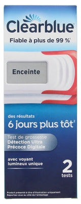 Clearblue Digital Ultra-Early Detection Pregnancy Test X 2 Tests
