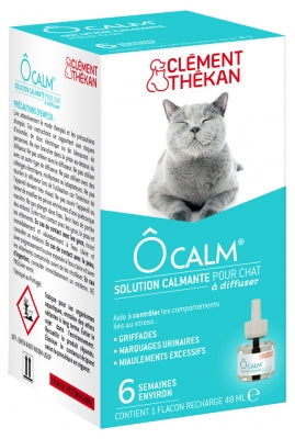 Clément Thékan Ôcalm Calming Solution For Cat To Diffuse Refill 48Ml