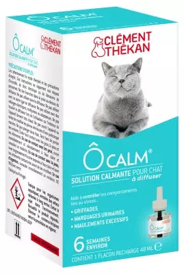 Clément Thékan Ôcalm Calming Solution For Cat To Diffuse Refill 48Ml