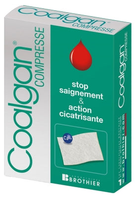 Coalgan Stop Bleeding & Healing Action 5 Sterile Compresses