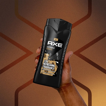 Axe Collision Leather + Cookies Shower Gel For Men