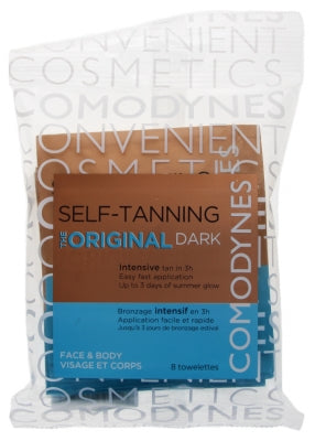 Comodynes 8 Self-Tanning Intensive Wipes