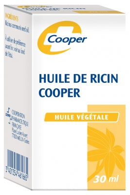 Cooper Castor Oil Vegetal Oil 30Ml