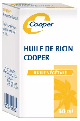 Cooper Castor Oil Vegetal Oil 30Ml