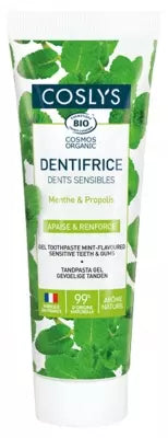 Coslys Organic Toothpaste Sensitive Teeth 75 Ml