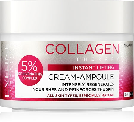 Eveline Cosmetics Cream-Ampoule Collagen Intensive Nourishing Cream With Lifting Effect