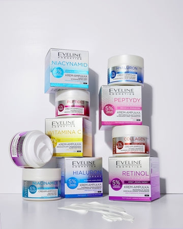 Eveline Cosmetics Cream-Ampoule Peptides Firming Cream With Anti-Wrinkle Effect 