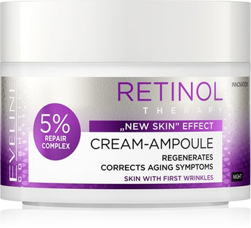 Eveline Cosmetics Cream-Ampoule Retinol Regenerating Night Cream To Treat The First Signs Of Skin Ageing
