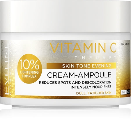 Eveline Cosmetics Cream-Ampoule Vitamin C Intense Cream For Skin Redness
