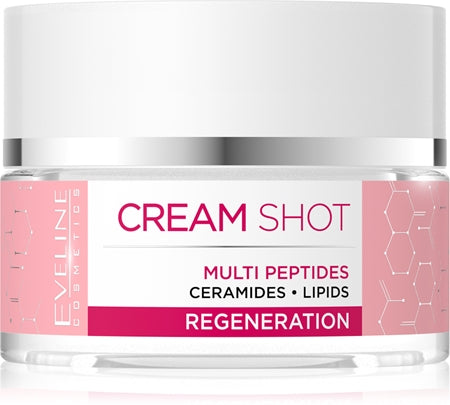 Eveline Cosmetics Cream Shot Multi Peptides Restoring Cream With Anti-Ageing Effect