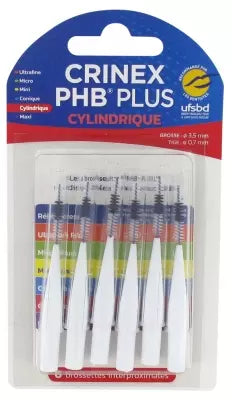 Crinex Phb Plus Cylindrical Plus 1.3 6 Interproximal Brushes