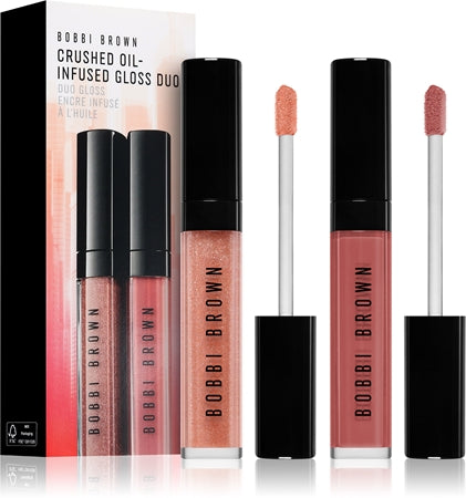 Bobbi Brown Crushed Oil-Infused Gloss Duo Gift Set For Lips
