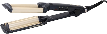 Babyliss Curlers Easy Waves Triple Barrel Curling Iron For Hair 