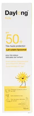 Daylong Kids Lait Solaire Liposomal Spf50+ Peaux Délicates 150 Ml