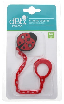 Dbb Remond Pacifier Holder Ladybug