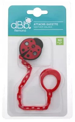 Dbb Remond Pacifier Holder Ladybug