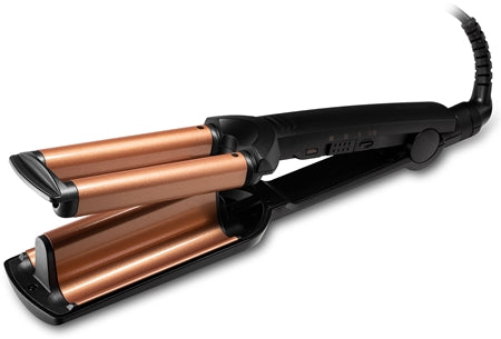 Babyliss Deep Waves W2447E Triple Barrel Curling Iron For Hair