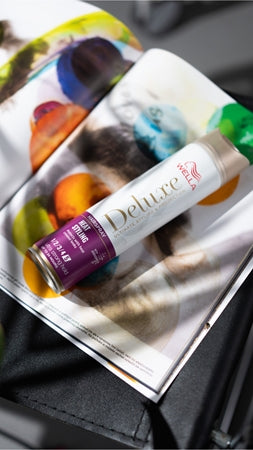 Wella Deluxe Heat Styling Hairspray For Heat Hairstyling 