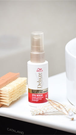 Wella Deluxe Style & Restore Restructuring Serum For Hair Strengthening 