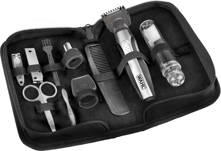 Wahl Deluxe Travel Kit Facial And Body Hair Trimming Kit For Travelling