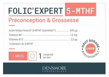 Densmore Folic'Expert 5-Mthf Preconception & Pregnancy 30 Tablets