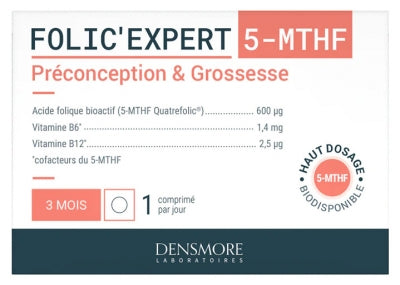 Densmore Folic'Expert 5-Mthf Preconception & Pregnancy 90 Tablets