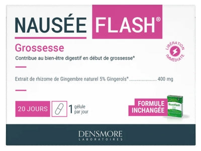 Densmore Suvéal Santé Nauséflash 20 Capsules