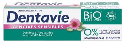 Dentavie Organic Sensitive Gums Toothpaste 75 Ml